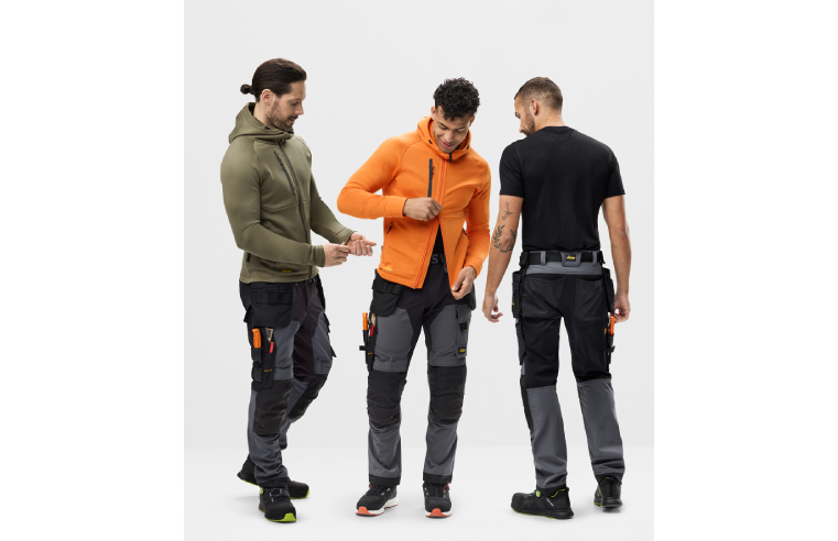 Snickers Workwear Softshell Windproof Trousers for Autumn