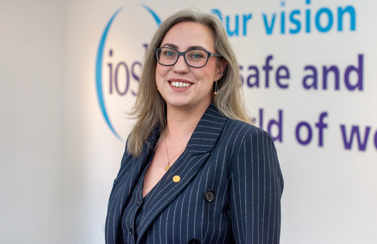 Kelly Nicoll president of the Institution of Occupational Safety and Health (IOSH)