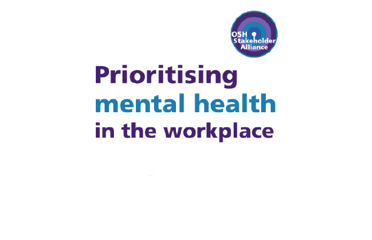 OSH Stakeholder Alliance calls for action to tackle workplace mental health risks